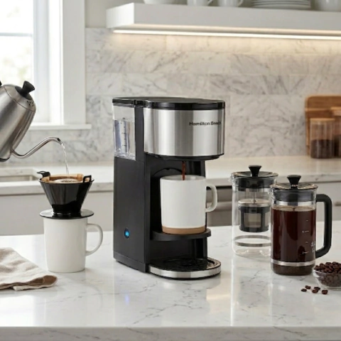 Cafetera Home Barista 7-in-1